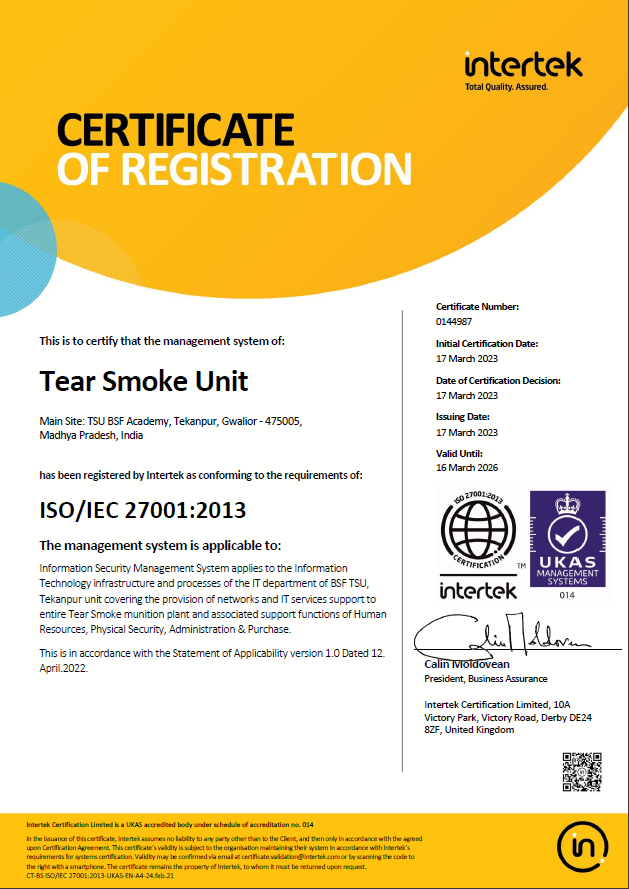 ISO/IEC 27001:2013